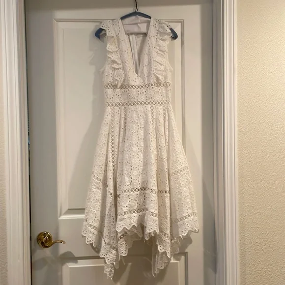 Zimmermann | Dresses | White Lace Zimmermann Dress Size | Poshmark